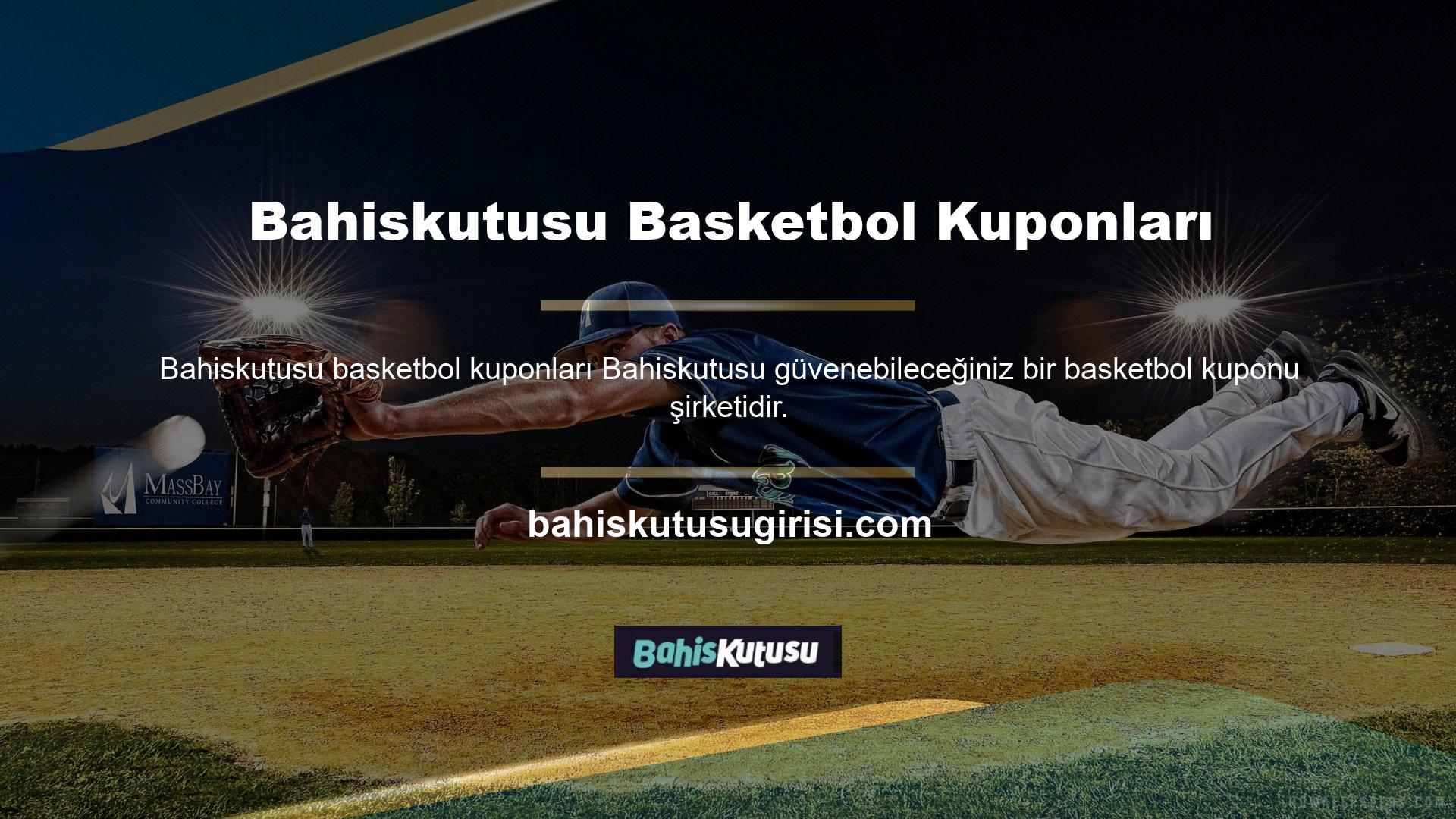 Bahiskutusu spor kupon hizmeti, yüksek kazanma şansına sahip birçok spor bulabileceğiniz canlı bir bahis ofisine sahiptir