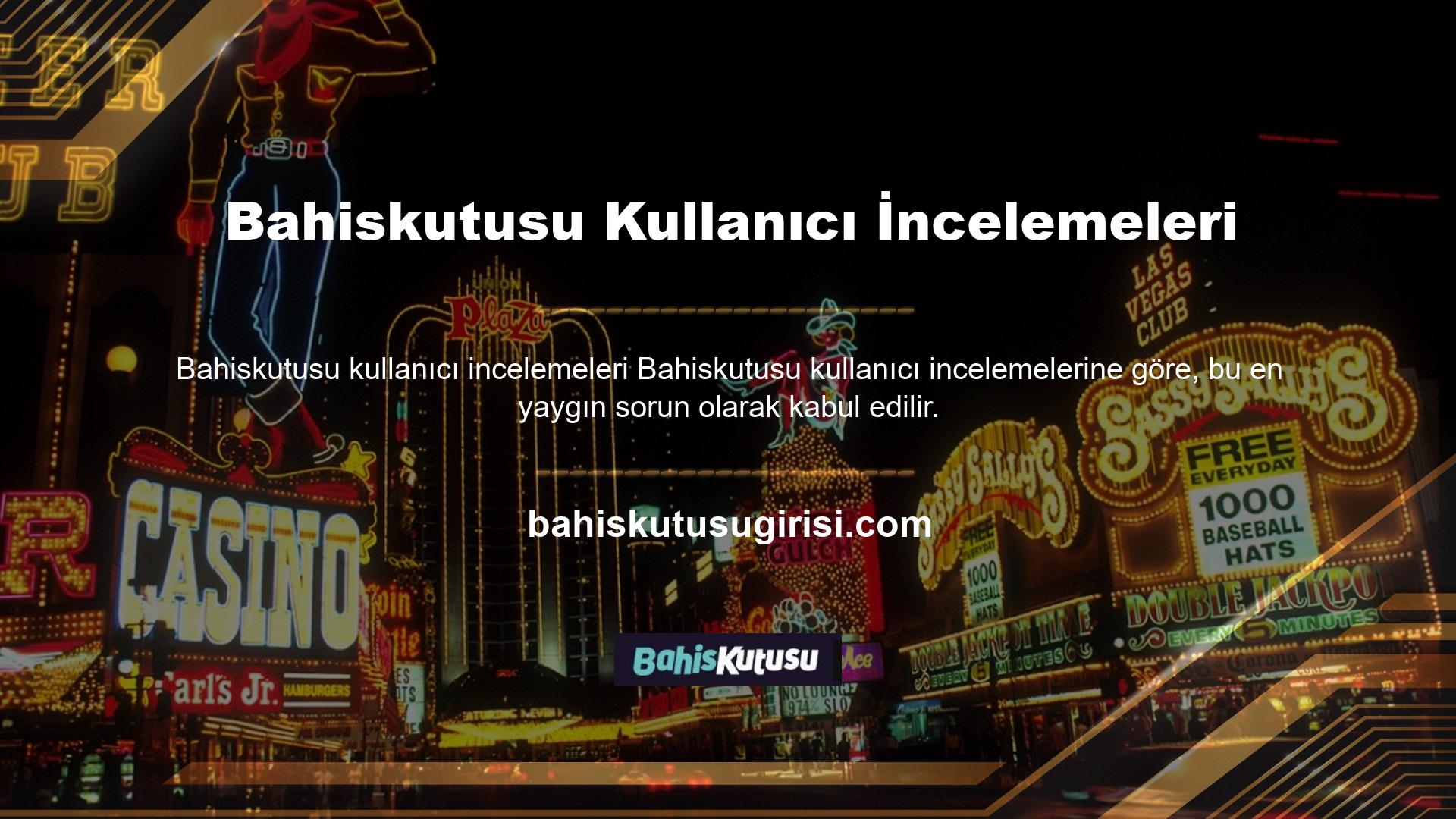 Bahiskutusu Kullanıcı İncelemeleri Bahiskutusu şikayeti, kazanılan paranın geç hesaba katıldığı veya site tarafından biraz para yatırıldığında geri kalanı bir bonusa dönüştürüldüğü ile karşılaşılan bir başka sorundur